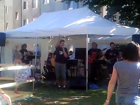 Beim Sommerfest/VS Körnerstraße mit der Band Mundwerk ! 2016 !