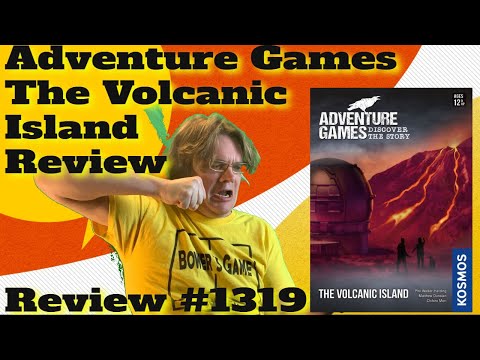Adventure Games : The Volcanic Island - Bower's Game Corner #1319 Adventure To A Different Boardgame