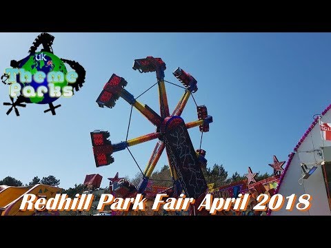Redhill Park Bournemouth Fun Fair April 2018 4K