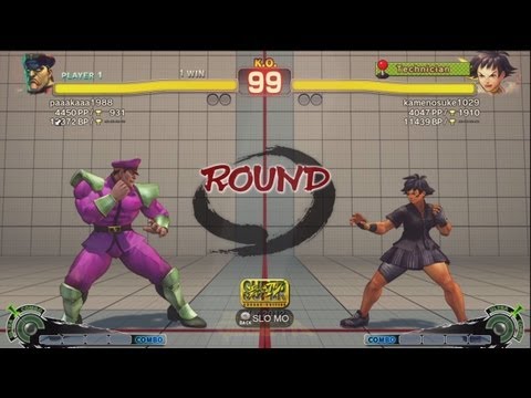 Kamenosuke (Makoto) vs Paakaa (Dictator) - AE 2012 Matches *1080p*