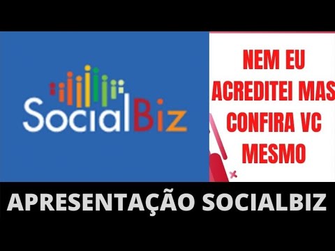 Social Biz Funciona SER que a Plataforma Social Biz vale a pena /Social Biz APRESENTAO ATUAL