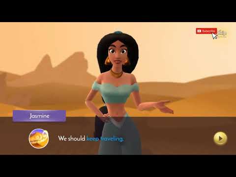 Disney Princess Majestic Quest Oasis #Alladin And Jasmine,  Gameplay Walkthrough Part 17 Android iOs
