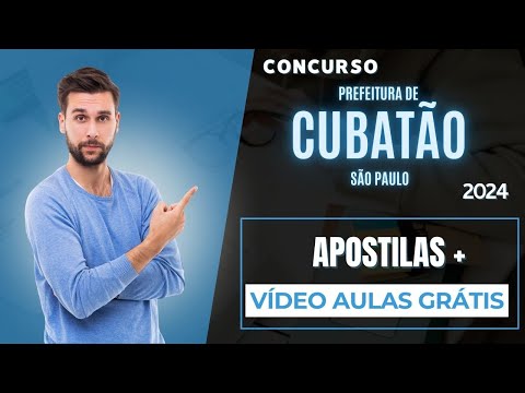 Apostila PREFEITURA DE CUBATÃO SP 2024 Professor de Educação Infantil I