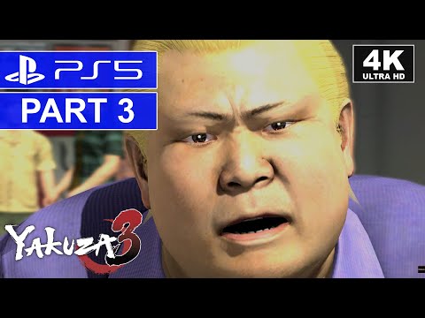 YAKUZA 3 REMASTERED [Part 3] | PS5 Story Walkthrough | [4K, HDR, 60FPS]