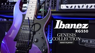 Video thumbnail for Ibanez RG550 Purple Neon Genesis Collection - KNOW no Boundaries by X9 Eric