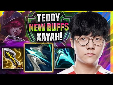 TEDDY TRIES XAYAH WITH NEW BUFFS! - T1 Teddy Plays Xayah ADC vs Lucian!