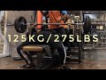 125KG/275lbs Benchpress at 19 y/o |DUP Program Result