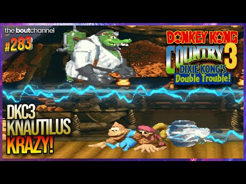 Knautilus Final Clash – Donkey Kong Country 3 Moment Clip, ep.283
