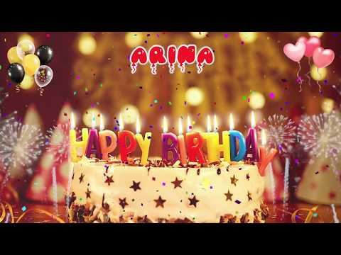 ARINA Happy Birthday Song – Happy Birthday Arina – Happy birthday to you