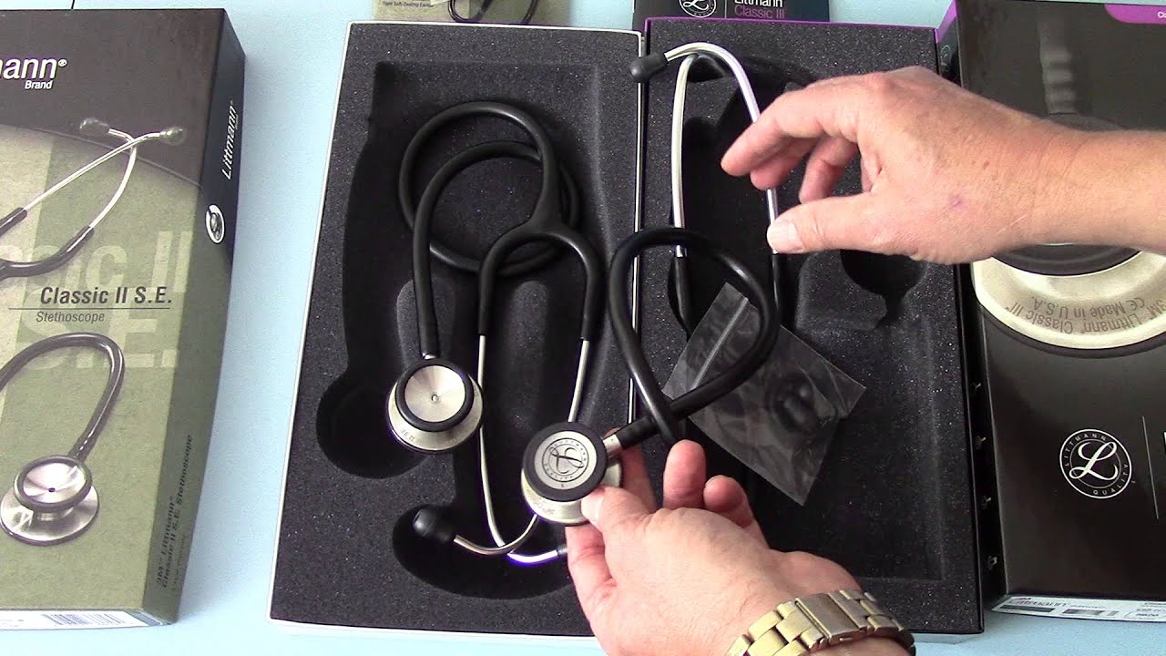 Littmann Classic II Versus Littmann Classic III Unboxing and demo