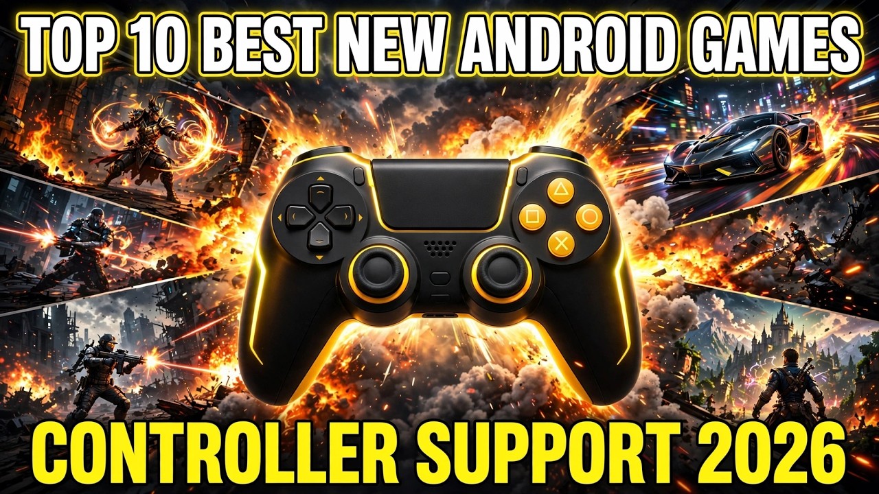 Top 10 Best New Android Games With Controller Support 2026