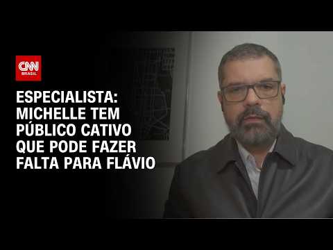 Michelle tem público cativo que pode fazer falta para campanha de Flávio, diz especialista | WW