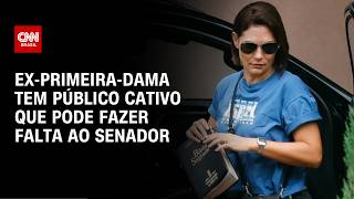 Vídeo: Michelle tem público cativo que pode fazer falta para campanha de Flávio, diz especialista | WW
