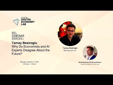 Tamay Besiroglu: Why Economists and AI Experts Disagree About the Future