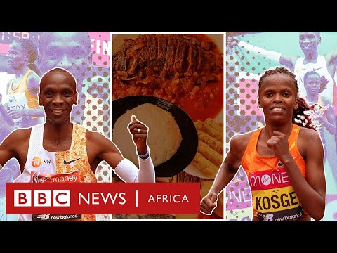 What I eat in a day: marathon runner edition - BBC Africa