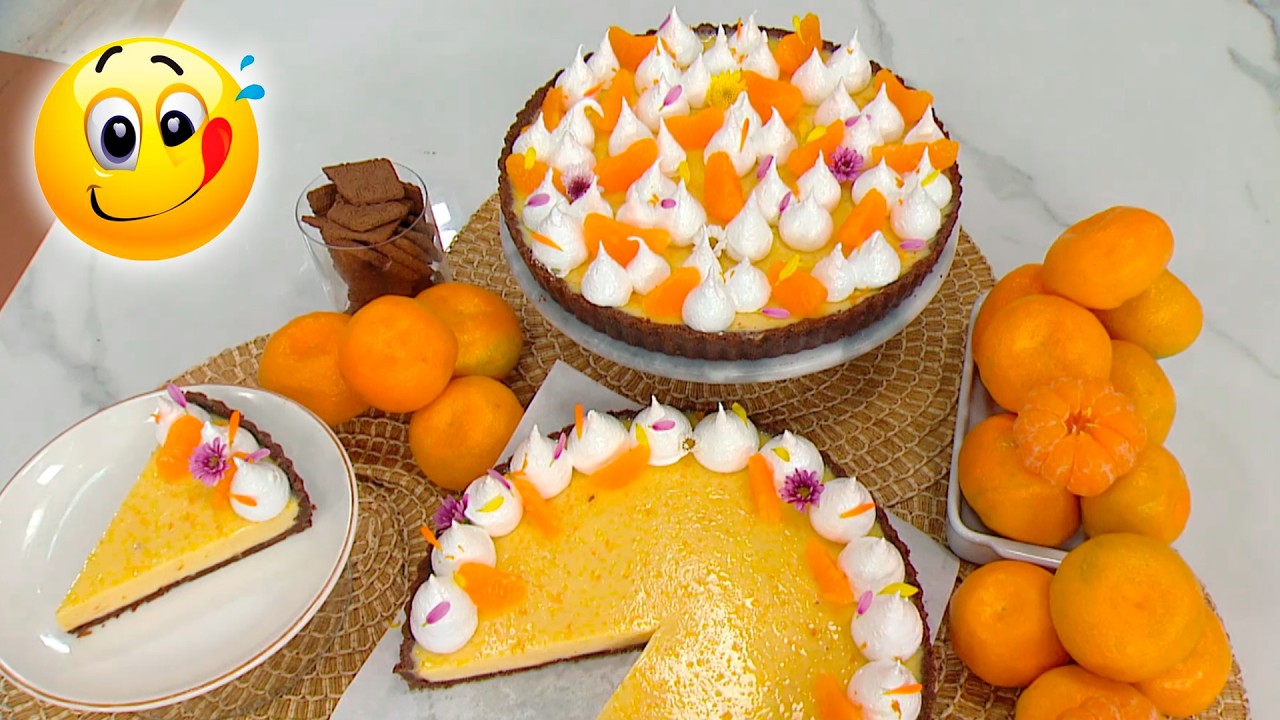 ¡PARA AMANTES DE LO DULCE! Coco Carreño con el paso a paso de un exquisito pie de mandarina