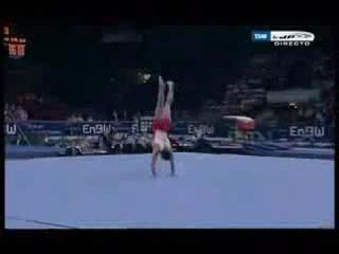 Floor. connection salto bwd with 1/2 - double salto fwd