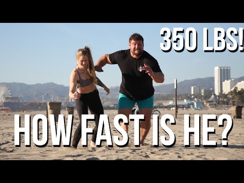 How Fast Is the World's Strongest Man - 4 Weeks To Arnolds Santa Monica