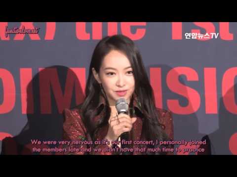 [ENG SUB] f(x) The 1st Concert DIMENSION 4 - Docking Station Interview, Highlights