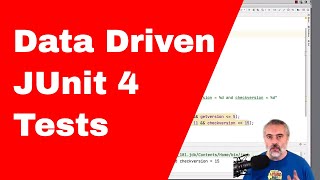 How to write a Data Driven Test in JUnit 4 - Parameterized Unit Test