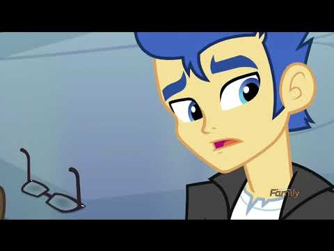 Human Twilight bumps into Flash Sentry - Friendship Games