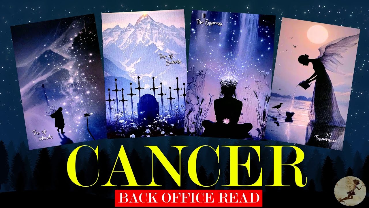 CANCER ♋️"SURRENDER TO THE UNKNOWN & QUIET YOUR MIND TO RECIEVE MESSAGES FROM YOUR GUIDES"♥️🧡💛💚💙💜💖✨️