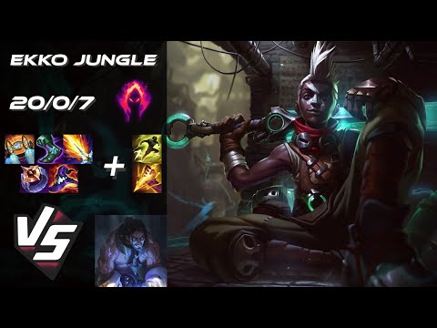 JUNGLE Ekko vs Sylas - NA Grandmaster Patch 25.24