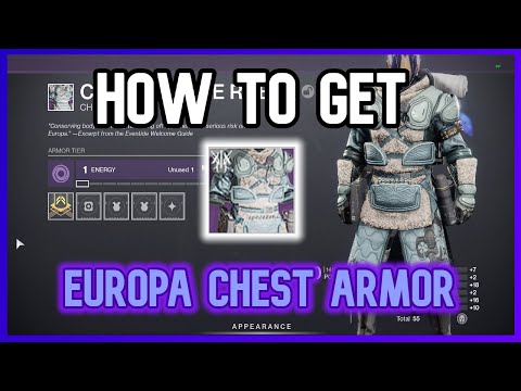 How To Get Europa Chest Armor (All Chest Locations) |...