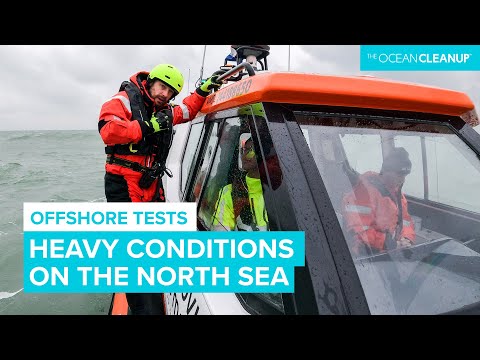 Heavy Conditions During North Sea Tests | System002 Development | The Ocean Cleanup