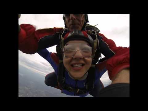 Galina Datskaya's Tandem skydive!