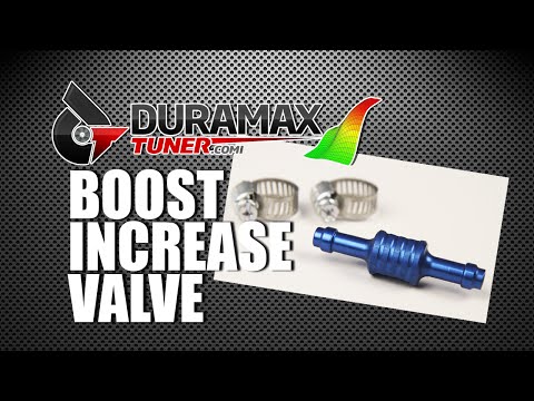 Boost Increase Valve - LB7 MUST!
