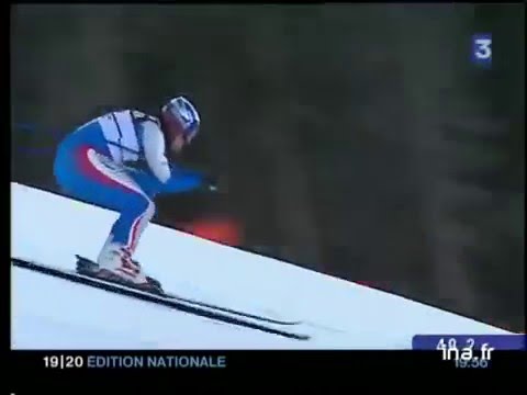 Antoine Deneriaz breaks Saslong record (DH Val Gardena 2003)