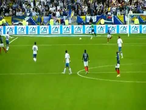 Samir Nasri ● Loïc Rémy ●Jérémy Ménez ● France vsBosnia Herzegovina 2011