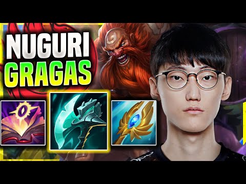 NUGURI IS SO GOOD WITH GRAGAS! - FPX Nuguri Plays Gragas Top vs Fiora! | Season 11