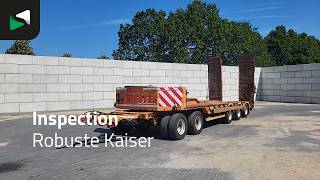 Robuste Kaiser R5005F Ramps Steering Axle l&aring;g lastare trailer | Bild 4 - Autoline