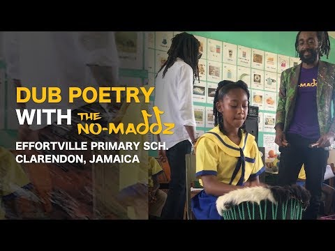 Dub Poetry with The No-Maddz at Effortville Primary School