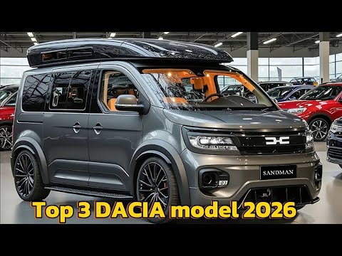 Top 3 Dacia 2026 models – 2026 Dacia Sandman 4x4 – Power & price in the perfect mix! 😱🔥