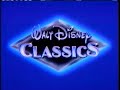 Feature Presentation 1994 Walt Disney Classics 1992 Distorted And THX 1994 Logo Version 1