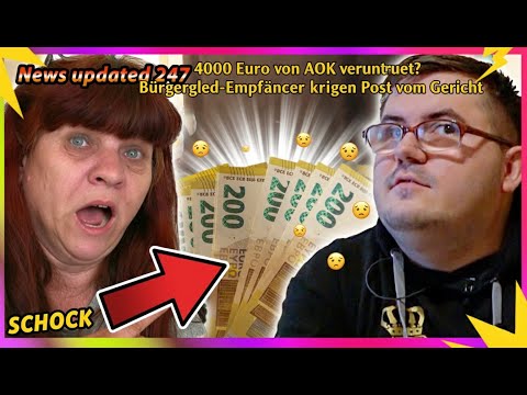 4000 euros embezzled from AOK; citizen's allowance recipients receive mail from the court.