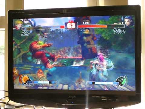 TU AGC SF4 Tournament ken (aj) vs rose (mike)
