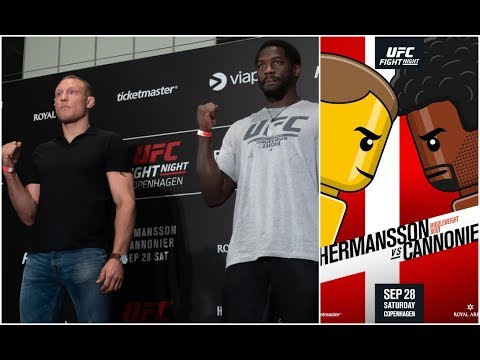 Jack Hermansson vs Jared Cannonier STAREDOWN!