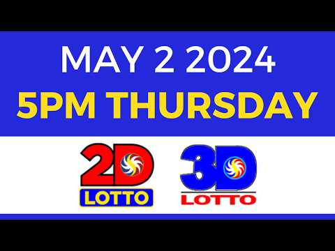5pm Lotto Result Today May 2 2024 Complete Details