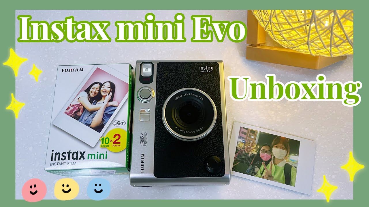 【𝐔𝐧𝐛𝐨𝐱𝐢𝐧𝐠】Instax mini Evo📷｜沉浸式開箱｜使用教學