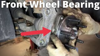How to Replace Front Wheel Bearing Chevy Cruze