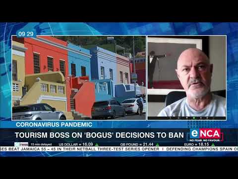 COVID 19 Tourism boss on 'bogus' decisions to ban