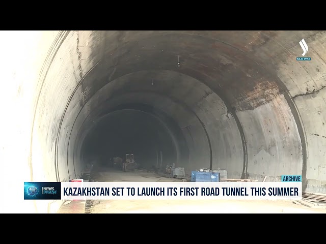 Биыл жазда Қазақстанда алғашқы автомобиль тоннелі пайдалануға берілді