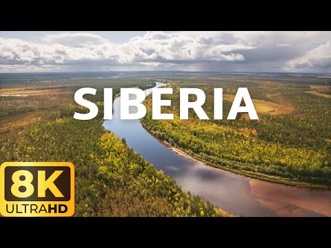 SIBERIA IN 8K ULTRA HD  - EPIC Virtual Tour , Sleep Music