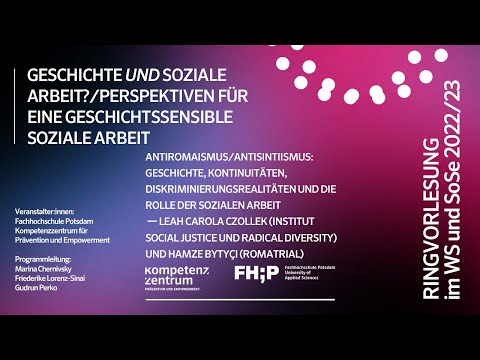 Antiromaismus/Antisintiismus  — Leah Carola Czollek und Hamze Bytyçi