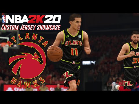 NBA2K20 Custom Jersey Showcase: Atlanta Hawks