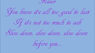 Razor - New Years Day (with lyrics on screen)